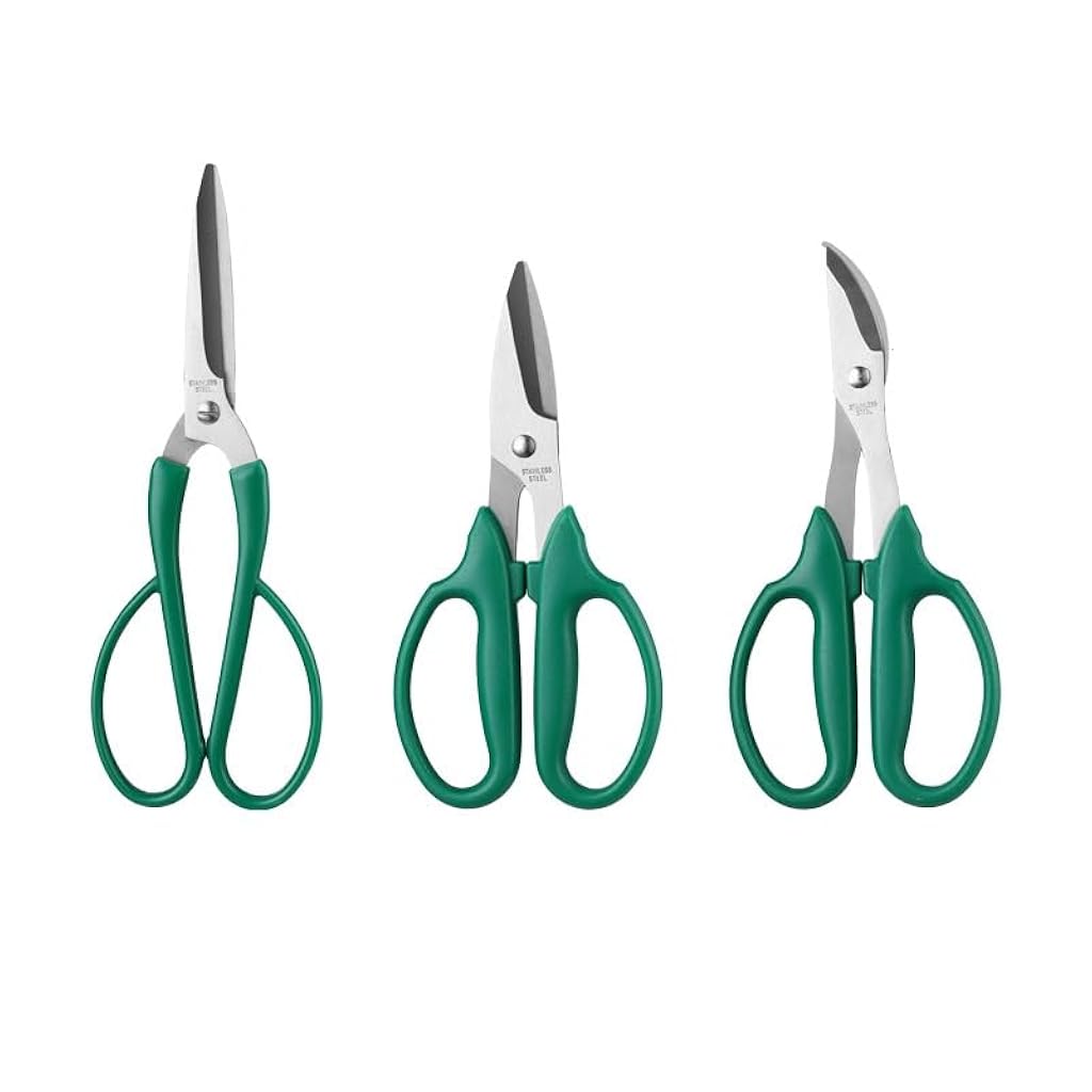 HASTHIP® 3-Pack Stainless Steel Pruning Shears