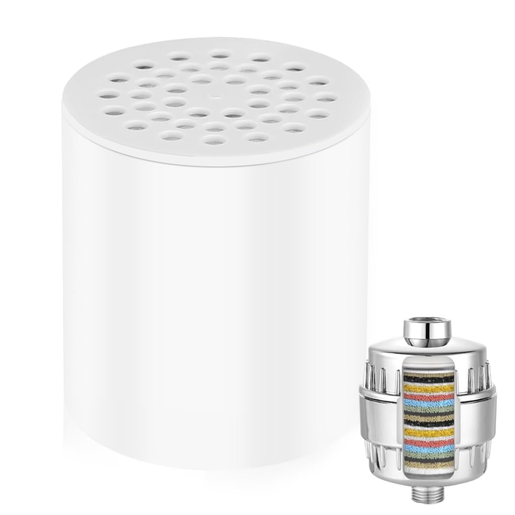 Supvox Shower Water Filter for Cleaner Showers with 22 Stage Filtration | Removes Chlorine and Heavy Metals