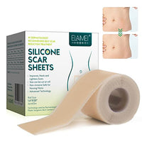 ZIBUYU® Surgery Medical Silicon Tape roll for Scar Removal, Hypertrophic Scars, Keloids caused by Surgery and Trasparaent Tear Silicon