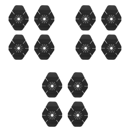 STHIRA® 12PCS Universal Silicone Car Wiper Hole Protector Pads Windshield Dust Proof Filler Detachable Slide-In Guards Premium Durable Arm Covers for All Models