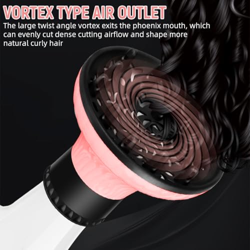 MAYCREATE® Hair Dryer Diffuser Universal Attachment for Blow Dryer Nozzles 1.5 to 2.3 inch Diameter Natural Thick Hair 2PCS