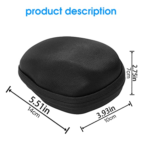 ELEPHANTBOAT® Portable Protector Case Cover Storage Bag Carry Travel Hard for MX Master 2S Wireless Bluetooth Mouse 2 PCS
