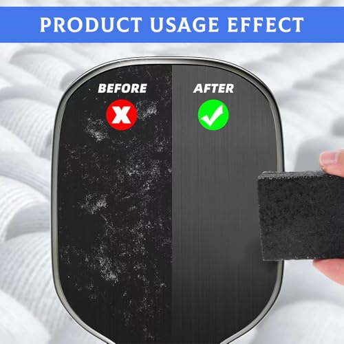 Proberos® Pickleball Paddle Rubber Eraser Scrubbing for Raw Carbon Fiber Paddles Quick Stain Removal 5x5x2.5cm 3PCS