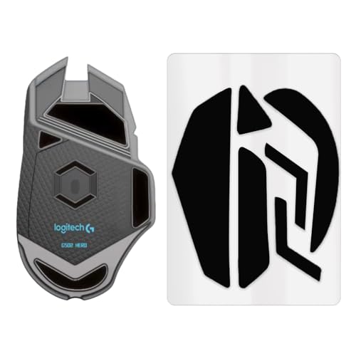 ZORBES Mouse Feet Skates for Lo-gitech G502 Wired Gaming Mouse Snug Fit Mouse Feet Rounded Curved Edges Smooth Feet Skates for Lo-gitech G502 Game Mouse Feet Skates Replacement, Mouse is NOT Included