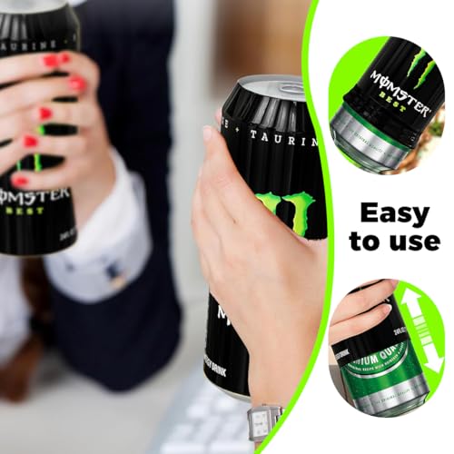 HASTHIP® 3Pack Silicone Can Sleeve Covers Look Like Soda Sleeves for Cans Wraps Fits All 500ml Mixed 3PCS
