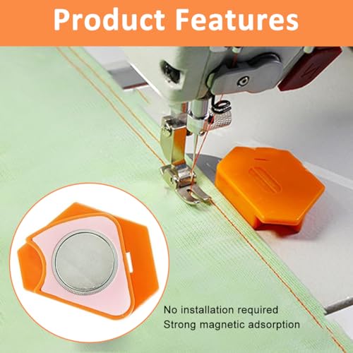 HASTHIP® Sewing Guide Magnetic Multi-Purpose Tool for Polygonal Seam Locator Sewing Accessories Supplies 3PCS