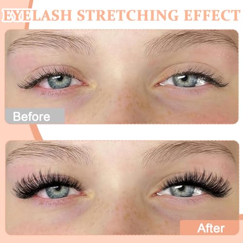 MAYCREATE® 480PCS Lash Clusters DIY Eyelash Extensions, Lash Clusters 9-16mm Mixed D Curl Individual Eyelashes Clusters Wispy DIY Eyelash Extension Thin Band & Soft