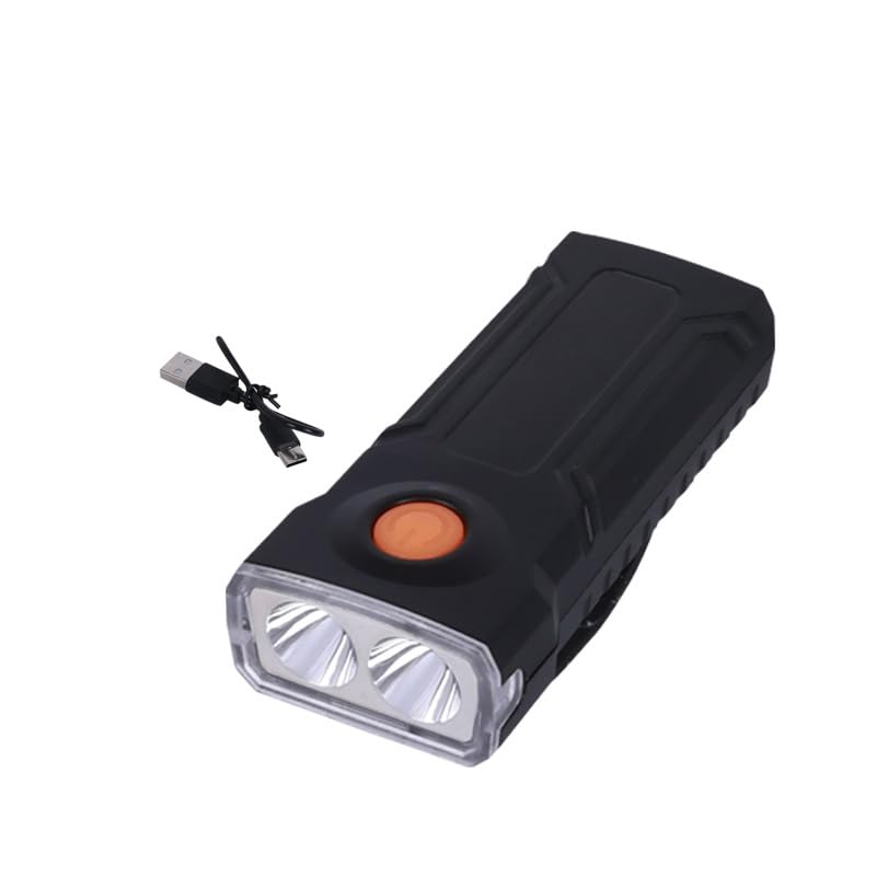 Proberos® Bicycles Headlight, High Beam Low Cycling Light | Rechargeable Riding Night Multiple Lighting Modes Waterproof Front Bright Bikes for Night-Black
