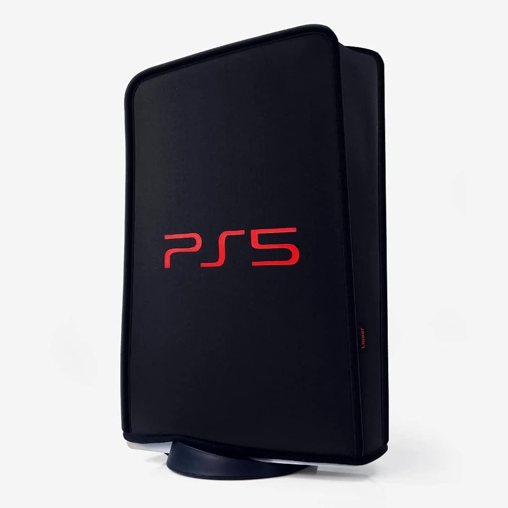 ZORBES Dust Cover for SONY PS5 Console, Dust Proof Cover Protective Case Anti Scratch Waterproof Case for Sony PlayStation 5 Game Console Cover Sleeve for PS5 Accessories Digital Edition&Disc Edition