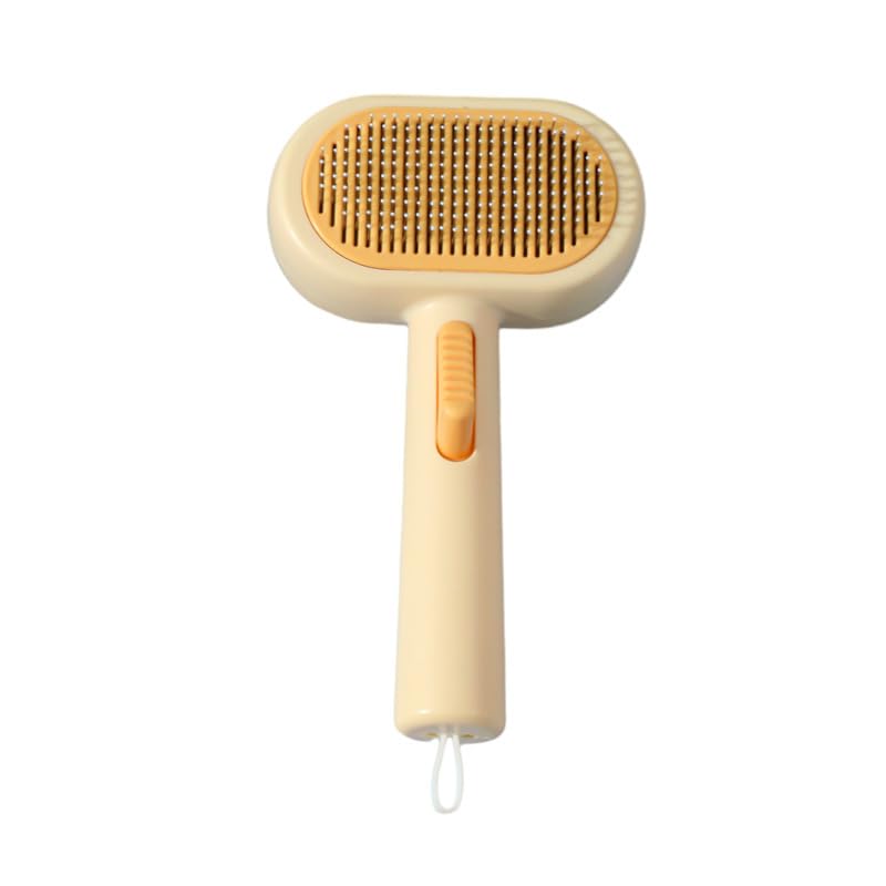 Qpets® Self-Cleaning Slicker Brush for Dogs & Cats