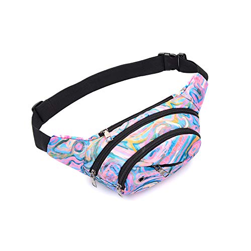 SANNIDHI® Waist Bags for Women Men Waterproof Chest Bag Large Fanny Packs for Jogging Running Riding