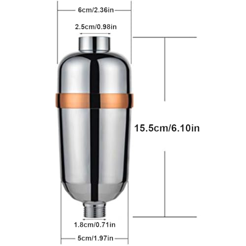 HASTHIP® Showhead Shower, Water Purifier, Water Filter, 20 Layer Filter Set