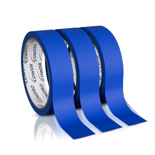Serplex® 3 Rolls Blue Painter's Tape 50 Meters in Length 18mm / 0.75