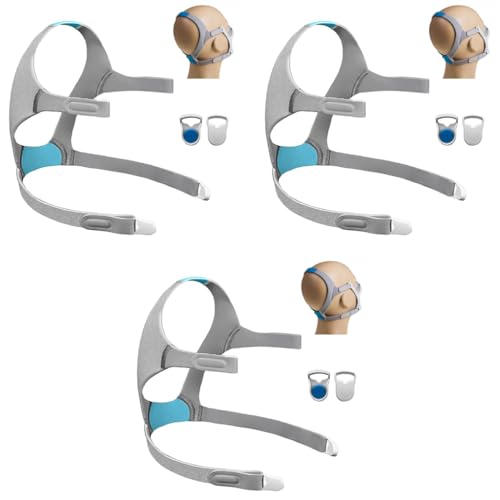 Serplex® Replacement Plush Headgear Magnetic Clips for AirFit N20 Nasal CPAP Mask Tailored Fit Size L 3PCS