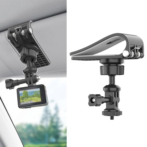 STHIRA® Car Sun Visor Mount VLOG/Video Holder for Samsung Cell Phone 1