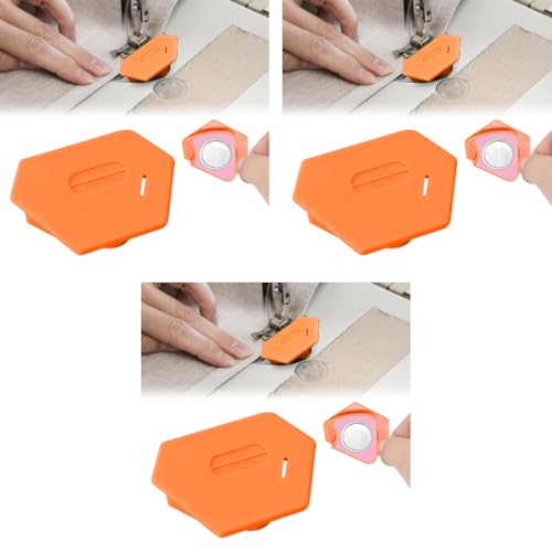HASTHIP® Sewing Guide Magnetic Multi-Purpose Tool for Polygonal Seam Locator Sewing Accessories Supplies 3PCS