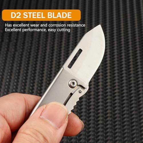 Optifit® 4PCS Box Cutters with Chain Loop Stainless Steel