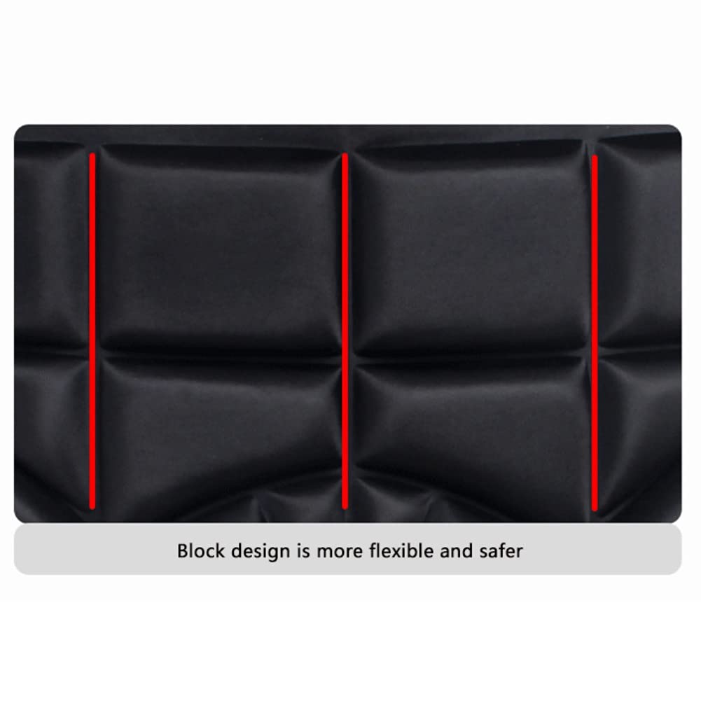 Optifit Children Sports Butt Pad for Ski and Skate Protection featuring Soft EVA Foam | 3PCS Black