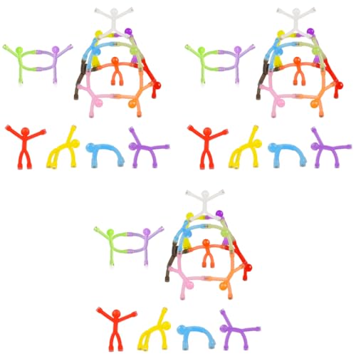 HASTHIP® 30PCS Fun Refrigerator Magnets, Match Stick Men Fun Refrigerator Magnets for Home Decor, Decorative Desk Decor Kids Toys, Magnets for Office Locker Decor