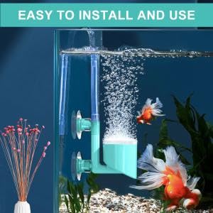Qpets Air Stone for Small Aquarium with Nano Ceramic Fine Bubbles and 2.47 cm Size | PP Body