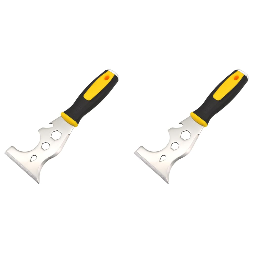 Supvox Putty Knife for Drywall Finishing with 13 in 1 Design and Stainless Steel Blades | 2PCS