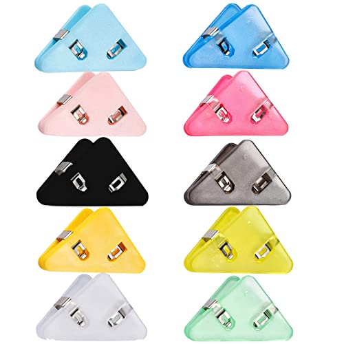 ZIBUYU® 20 Pieces Corner Paper Clips