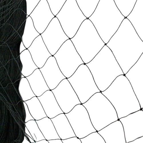 HASTHIP® Heavy-Duty Bird Netting 7x15m With Cable Ties, UV-Resistant Nylon Mesh For Garden, Orchard & Balcony, 2.4" Squares Pigeon Protection Net, Reusable & Cuttable Fencing