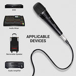 ZORBES® Karaoke Wired Dynamic Microphone - 16ft XLR Cable, Metal Mic Compatible with Karaoke Machine/Speaker/Amp/Mixer for Karaoke Singing,Speech,Wedding,Stage and Outdoor Activity