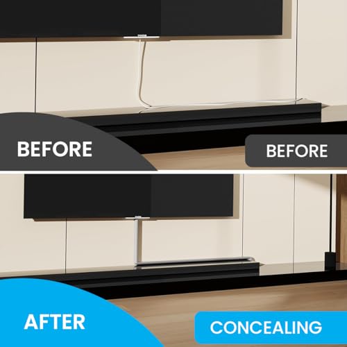 Serplex® PVC Cord Cover 6.6ft Self Adhesive Floor Wire Holder Cuttable Soft Side Open Flexible Reusable Grey 3PCS