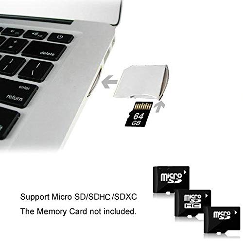 Verilux  - Micro SD TF to SD Card Kit Mini Adaptor for Extra Storage MacBook Air/Pro/Retina, XPS 13, Raspberry Pi