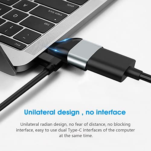 Verilux® Mini USB C to USB Adapter,Type C OTG,USB-C to USB 3.1 Female Adapter 10Gbps, High Speed Data Transfer for Laptop Mobiles Tablet Smartphone and Compatible C Type OTG Adapter Connector Devices