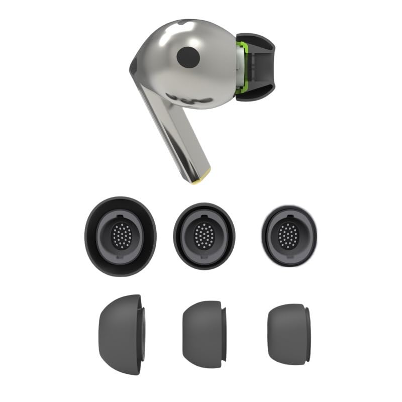 ZORBES® Compatible with Galaxy Buds 3 Pro, Silicone Ear Tips Replacements, 3 Sizes, Soft and Comfortable Earbud Tips for Enhanced Sound and Secure Fit