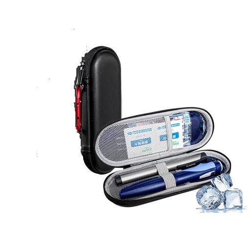 HANNEA® Portable Medication Diabetic Cooler Organizer Bag for Daily Life and Trip Use