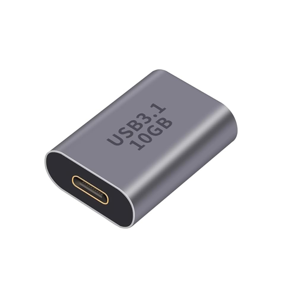 ZORBES® USB A to USB C Adapter, USB C to USB 3.1 Adapter, 10Gbps USB A Female to USB C Female Converter Bi-Directional (USB 3.1 Type C Gen2) Compatible with iPhone