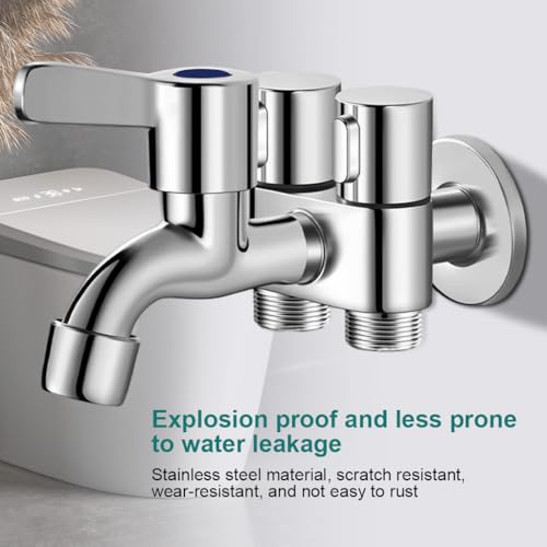 HASTHIP® One in three out washing machine faucet three-way spray gun toile