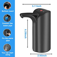 HASTHIP® Automatic Drinking Water Pump Dual Mode Quantitative Water Dispenser Suitable for Barrel Water, Threaded Mouth Pc Water Bucket