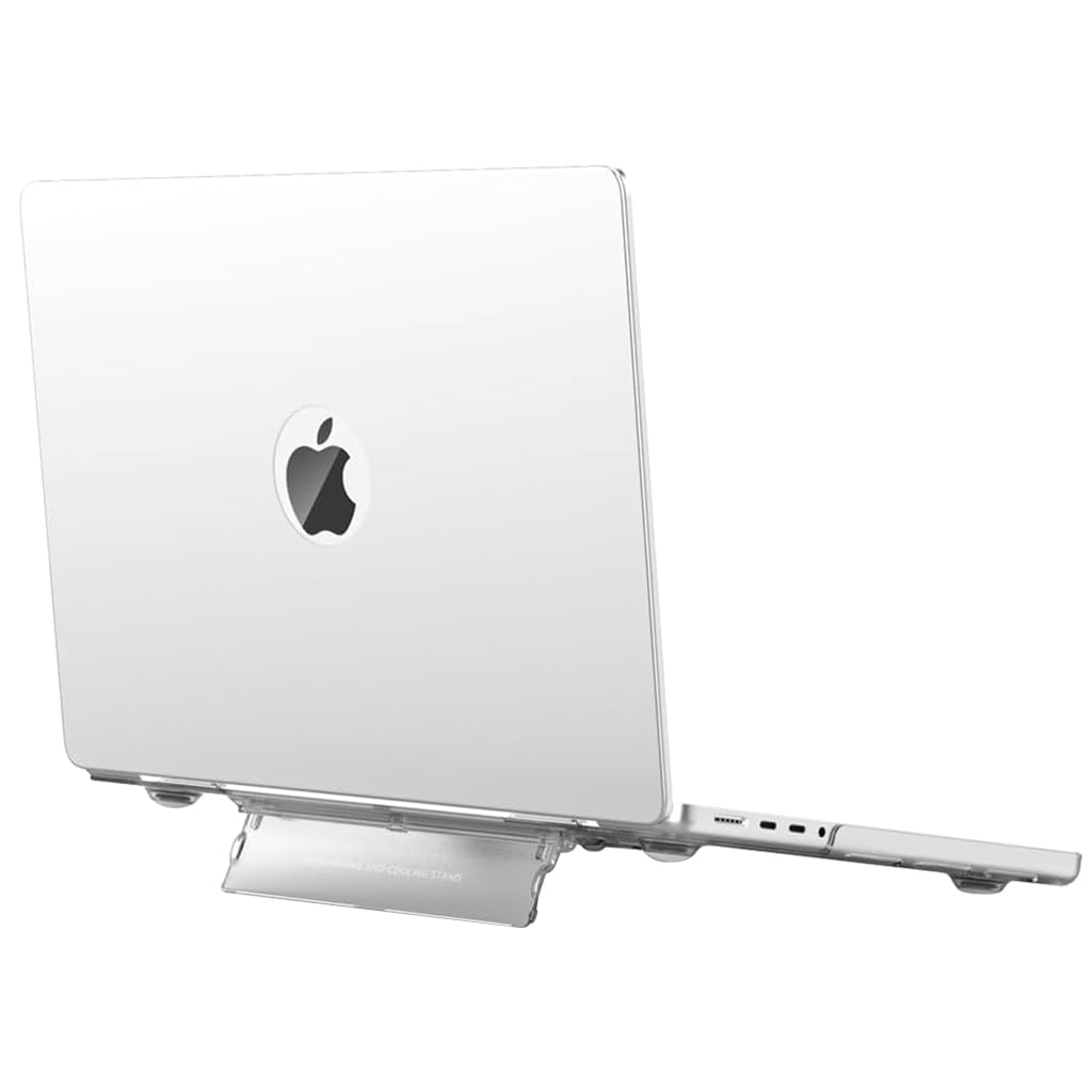 ZORBES Case for MacBook Air 13.3 inch with Foldable Kickstand | Matte Plastic Hard Shell