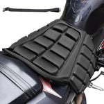 STHIRA® Motorcycle 3D Seat Cushion Full Coverage Breathable Motorcycle Seat Cushion Shock-Absorbing Seat Cushion Anti-Slip Motorcycle Seat Cushion with Adjustable Elastic Strap