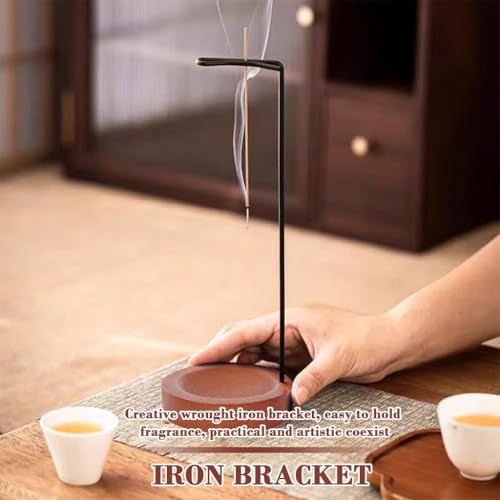 HASTHIP® Agarbatti Stand - Wooden Incense Holders Upside Down Incense Holder Agarbatti Holder Incenses Stick Stand Rosewood Incenses Stick Holders -Brown