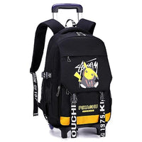 PALAY® School Standard Backpack For Boys Girls Travel Standard Backpack On Wheel Girl School Bag On Wheel Detachable Wheel Stand Design Gift New School Bag For Girls Boys