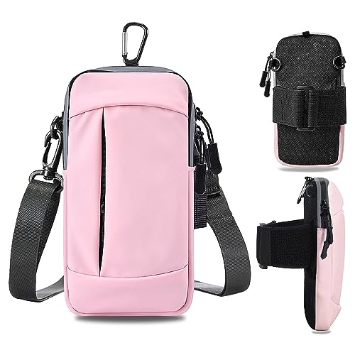 PALAY® Crossbody Bags for Women Mobie Pouch with Detachable Shoulder Strap & Carabiner, Sling Bag for women Accommodate Phones Less Than 7.2'' Phone Bags For Running