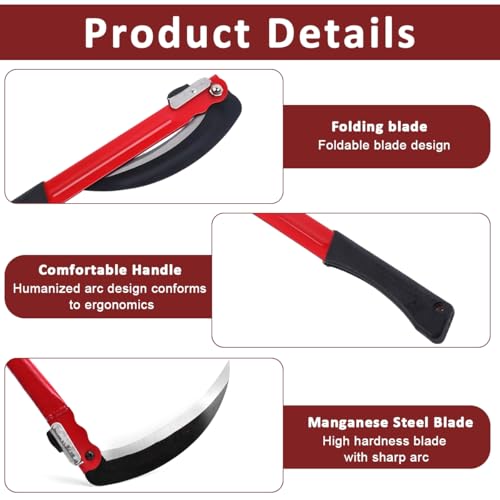 HASTHIP Folding Manual Weed Remover Tool