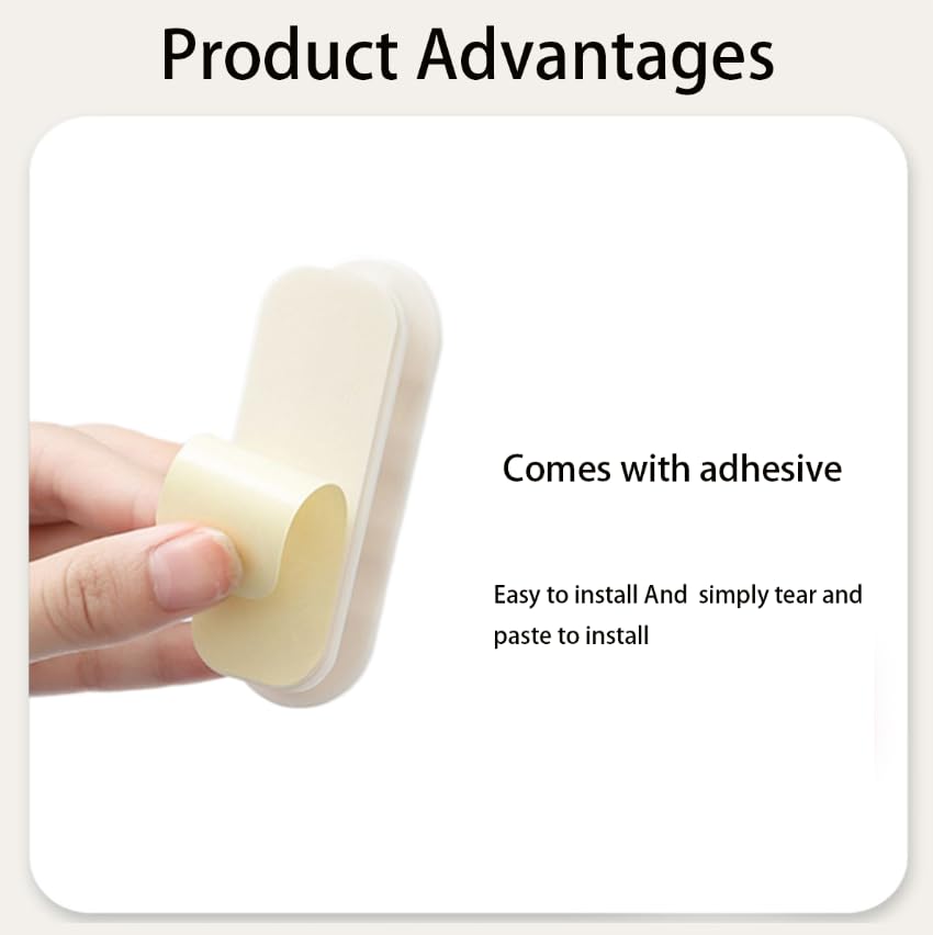 Zibuyu Self Stick Auxiliary Door Handles for Cabinets and Drawers with 0.8 in Groove | Grey ABS Push Pull Helper