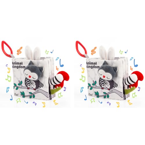 SNOWIE SOFT® Baby Cloth Book 2 PCS