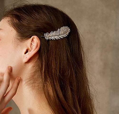 ZIBUYU Hair Pins for Women Stylish Latest Barrettes Charms Pearl Korean Fancy Hair Pins for Women & Girls Non-Slip Side Pins Hair Accessories Women and Girls Gifts - 11 Pcs