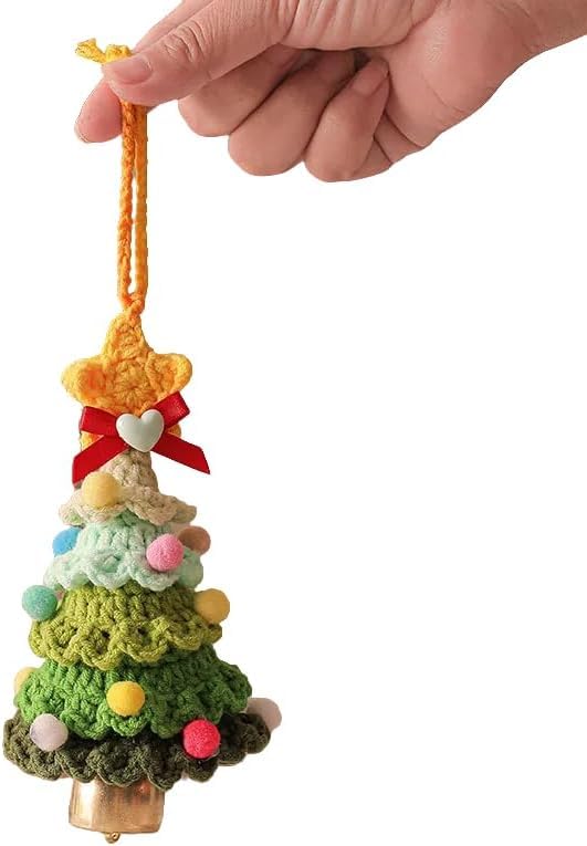 HASTHIP® Cute Christmas Tree Car Decor-Forest Green