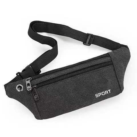 Proberos® Fanny Pack for Men Women,Black