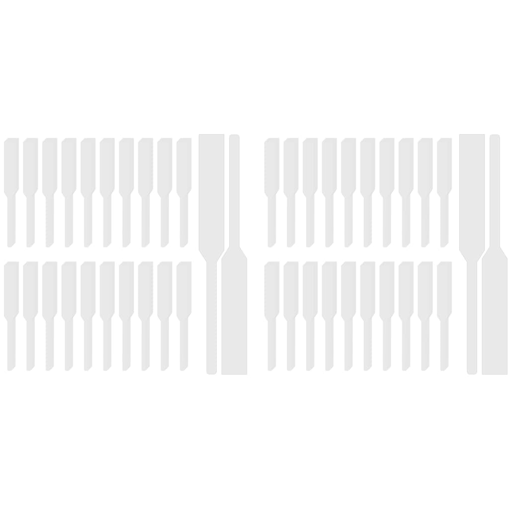 ZIBUYU scent strips for perfume testing with 100 count 13cm length absorbent cotton pulp