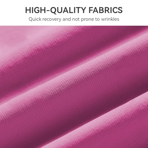 Venzina® Women's Hiking Shirt Full Zip Lightweight UPF 50+ Sun Protection Running Jacket Long Sleeve Sports Outdoor Top with Pockets