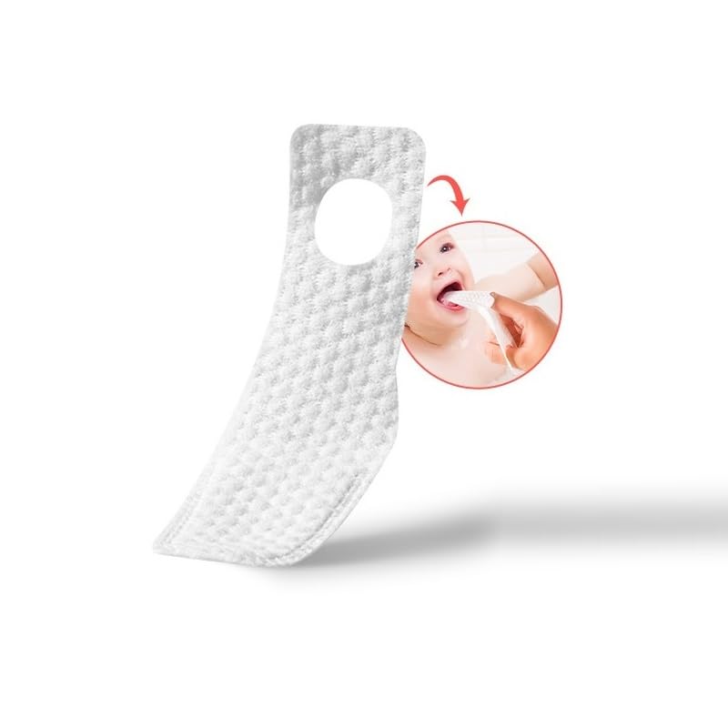 SNOWIE SOFT® Baby Finger Toothbrush, Wipes Toothbrush, Tongue Cleaner & Gum Wipes - 32 Count